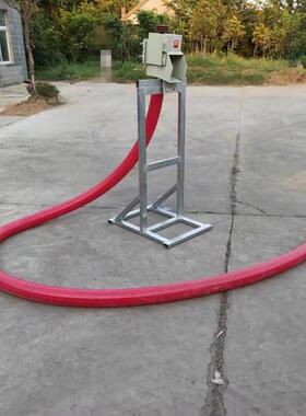 大产量流动性好小麦上料机移动装车谷子螺旋式提升设备沙子吸料