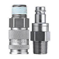 27SBAK17MPNRECTUS接头27SBAK17MPN外螺纹R3/8利达时快换接头