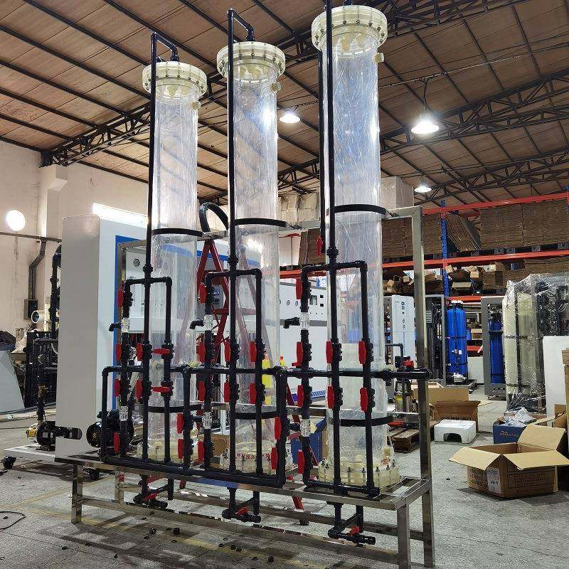 有机玻璃混床玻璃钢混床大小型混合离子交换器树脂柱离子水机
