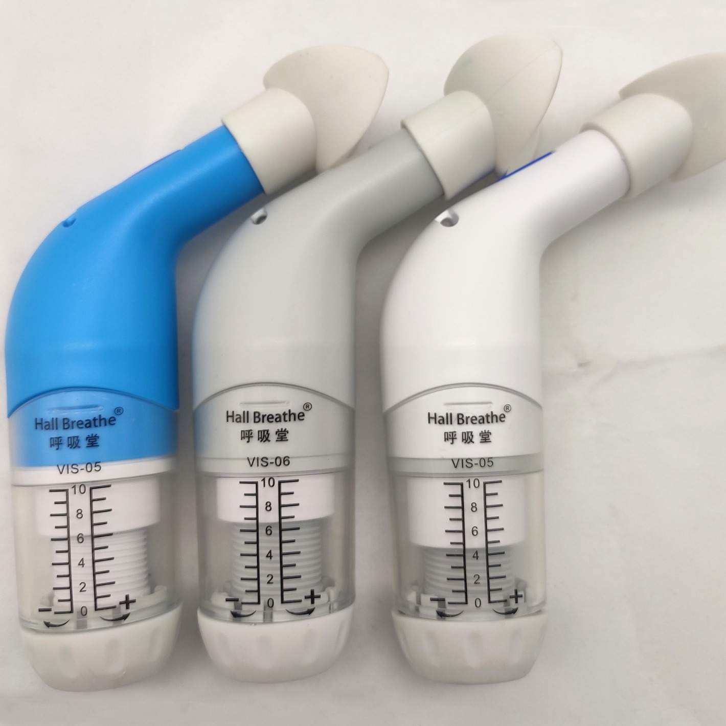 肺活量腹式训练锻炼呼吸肌功能家用便携式呼吸训练器肺功腹式呼吸