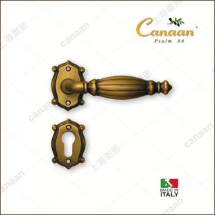 迦南Canaan原装 古典房门锁豪华系列3661型号 意大利进口铜门锁欧式