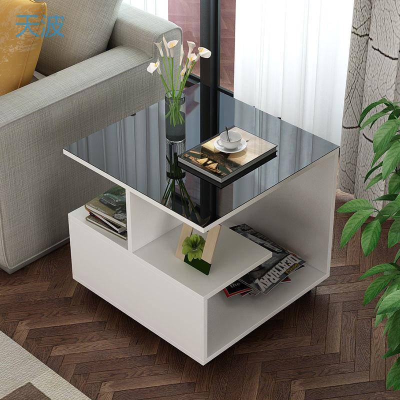 dnd小茶几边几角几移动茶几沙发小茶几多功能简约床边卧室床边柜