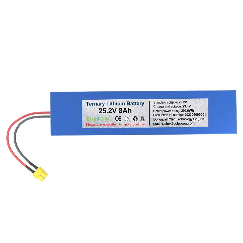 18650铁锂动力电池组25.2V 7S2P/4P/8p