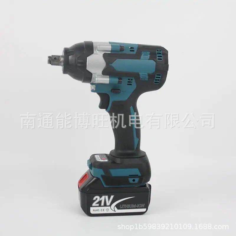 实标电动扳手600扭力大扭力无刷冲击风炮充电式架子重型汽修工具