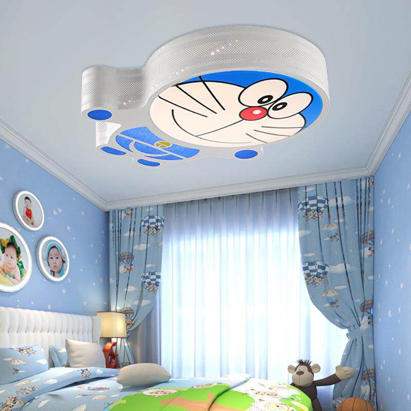 北欧卧室灯具温馨现代简约创意灯具卡通儿童灯男孩女孩护眼LED灯