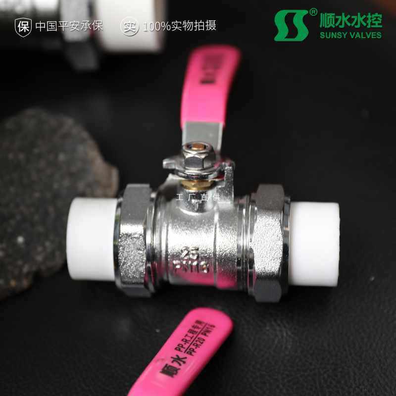 加厚双热熔活接PPR铜球阀水管配件开关4分6分1寸工厂直销20/25/32,家居饰品,仿真花/假花,淘宝优惠券,粉丝福利购,淘宝优惠卷