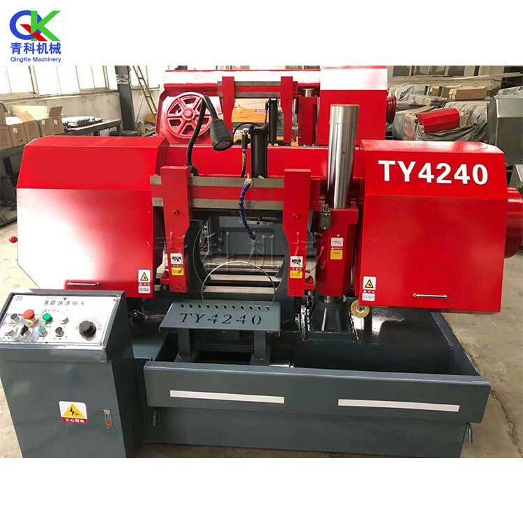 双立柱钢筋锯床卧式金属板材带锯床三向液压工业管材切割机