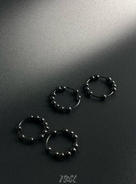 HOWX｜XSOSX联名十全十美钢珠可移动钛钢戒指