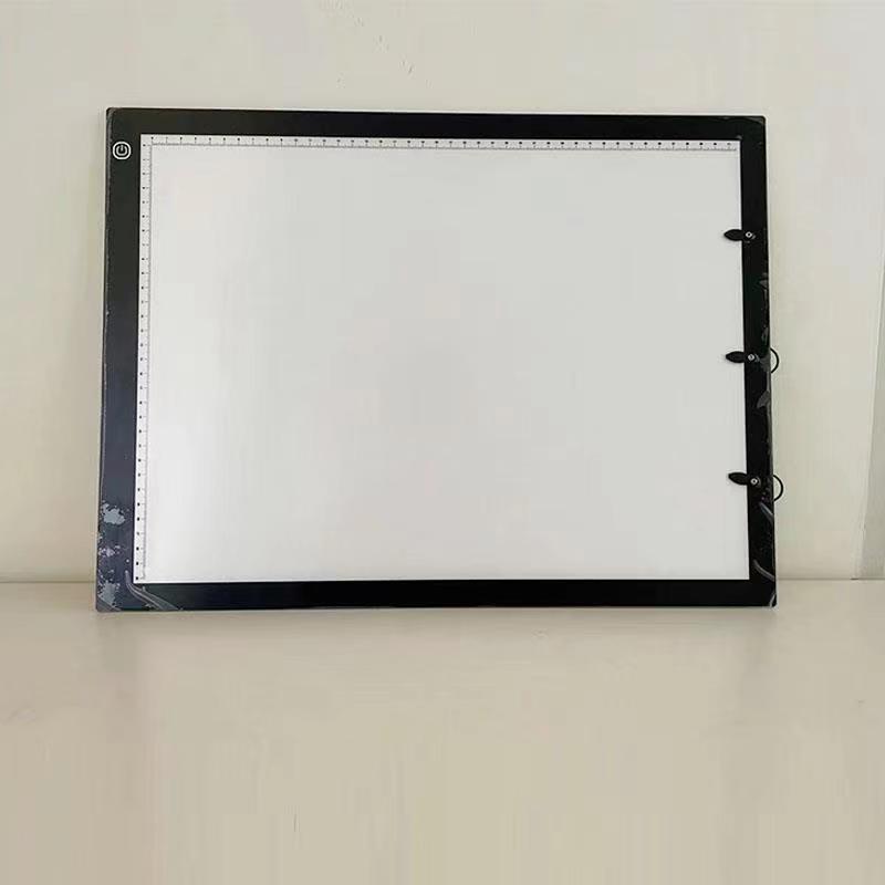 A3自带夹子LEd拷贝台灯垫临摹动漫书法素描绘画复写文具A4透光板