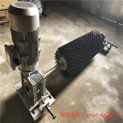 输供应XQ刷-I滚型电动刷清扫器 旋转800mm送带清扫器55 厂家