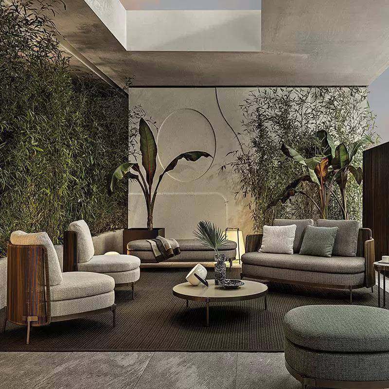 户外庭院沙发组合别墅花园露天阳台休闲藤椅室外藤编家具防水防晒,住宅家具,户外沙发,淘宝优惠券,粉丝福利购,淘宝优惠卷