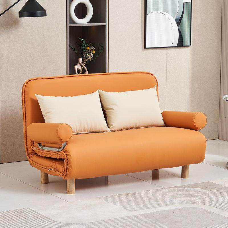 折叠沙发床两用家用多功能单人双人床小户型出租屋猫爪皮网红沙发