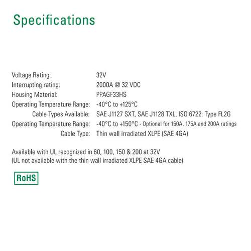 li力ttelfuse0961FOT425.Z特 32V汽车用列保险直丝496125