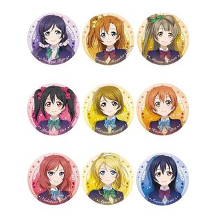Lovelive慕斯矢泽妮可南小鸟东条希马口铁日谷底姬镭射碎玻璃徽章