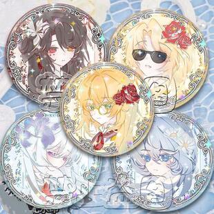 ch瓷俄美英法五常二次元同人周边闪闪吧唧漫展精美徽章痛包谷现货
