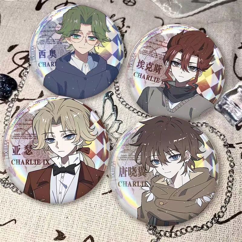 查九周边同人谷子徽章精