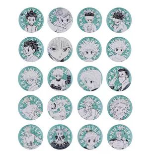 全职猎人JCS受注闪吧唧徽章第二弹奇犽西索镭射闪闪小杰收藏礼物