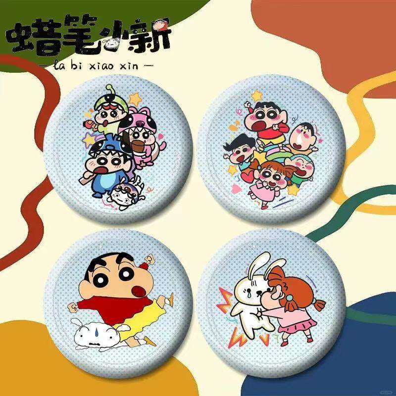 蜡笔小新周边马口铁徽章