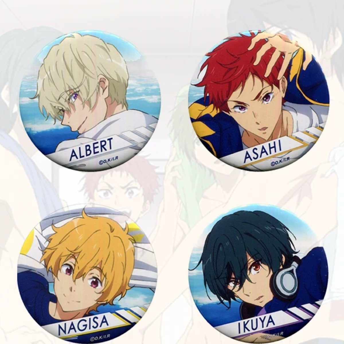 Free!男子游泳部动漫周边