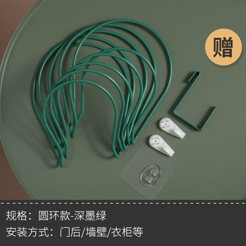 免打孔架帽子收纳门架收纳挂门后家用架壁挂帽架背放置物架