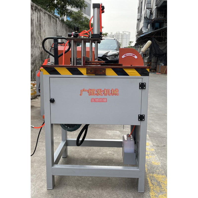 14寸355手动铝型材开料机 手推式锯铝合金锯铝机 90度门窗切割机