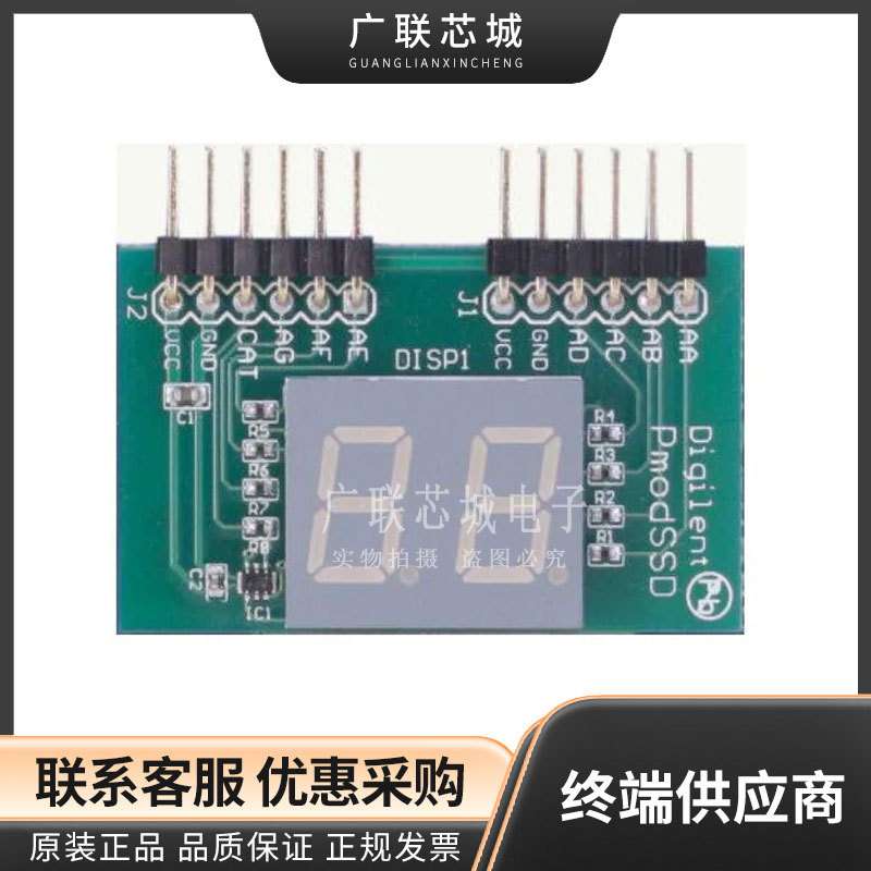 410-126 7 段 2 位 显示 PmodSSD 平台评估扩展板 显示开发工具