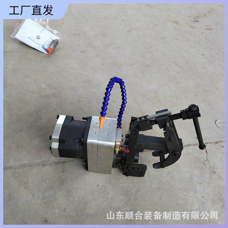 矿用钢轨打孔机厂家直供自锁式轻型钻孔机XQZ-32气动钢轨打孔机
