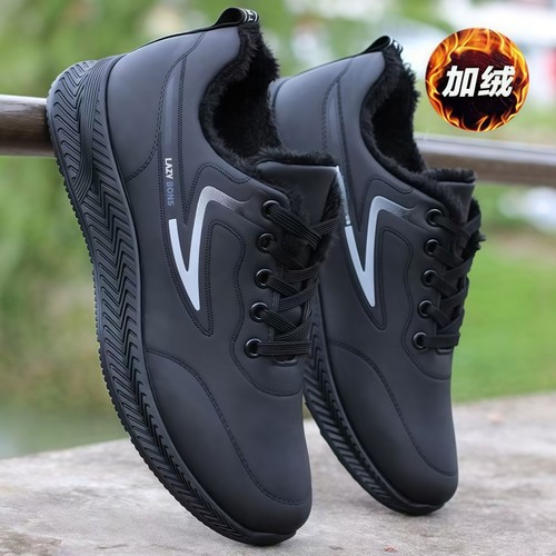 冬季男款棉鞋2025加绒保暖棉鞋