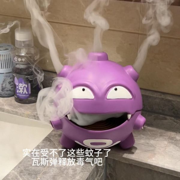 桌面摆件男女收纳盒瓦斯弹檀香创意礼物蚊香香炉潮玩手办卡通托盘