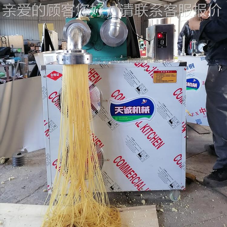 食厂加工杆设备全自动TCY-30 T杂粮面机 品商用双螺米线条米粉机