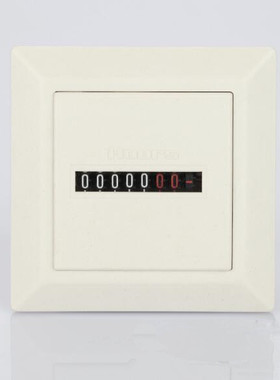 厂家直销计时机械式累时器白色HOUR METER HM-1 220V 50Hz