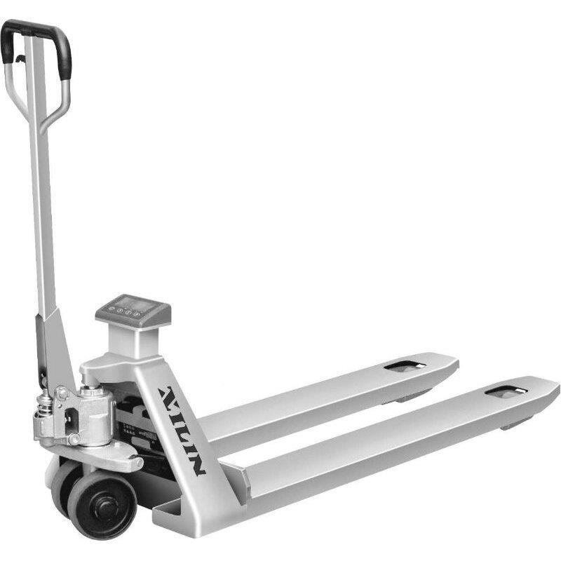 B运FC6-7SKLK不钢锈电子秤搬车 电压子称手拉液叉车 电子秤手拉车