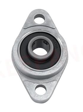 厂3D印机固配件 卧式梯形T8丝杆家支架支撑座打定座KFL08 000 0T8