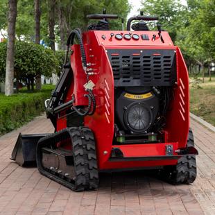 北械方机38 载机出口加拿大迷你load 2型三泵三阀r大288流程滑移装