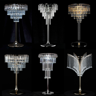 婚礼堂主桌花器皿架子亚克力摆件高级酒店宴会婚庆桌面装饰道具