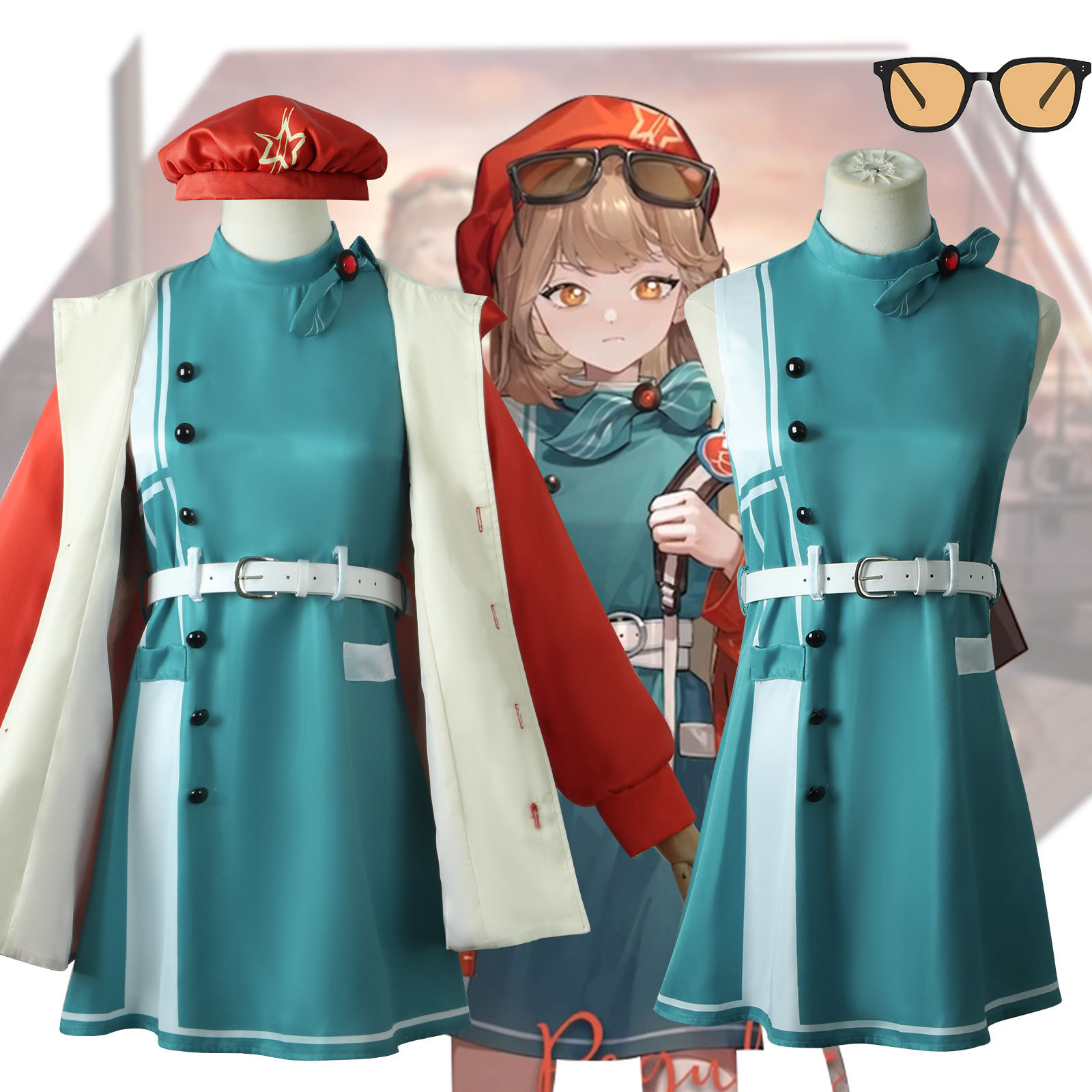 漫路人重返未来1999cos星锑cos服洞悉2游戏cosplay日常服全套