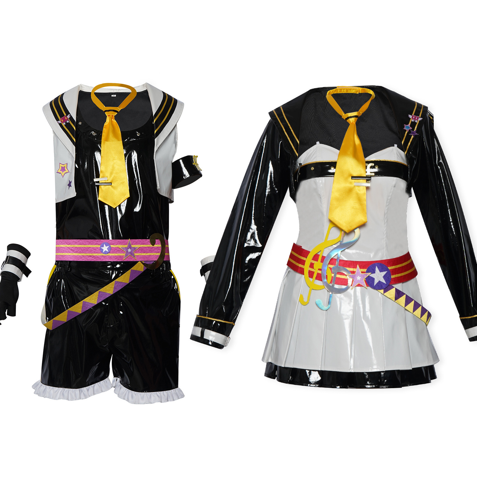 镜音双子铃连cos服喵斯快跑联动镜音铃全套cosplay服装热