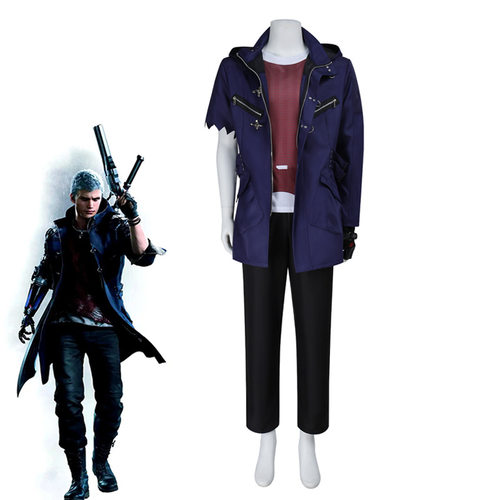 鬼泣5尼禄cos服外套nero衣服风衣万圣节cosplay游戏服装男