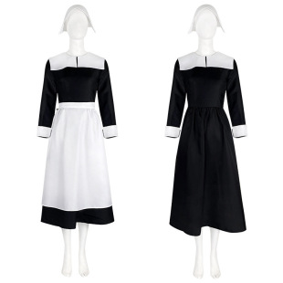 星期三COS服Wednesday美剧女主同款修女服亚当斯一家COSPLAY服装
