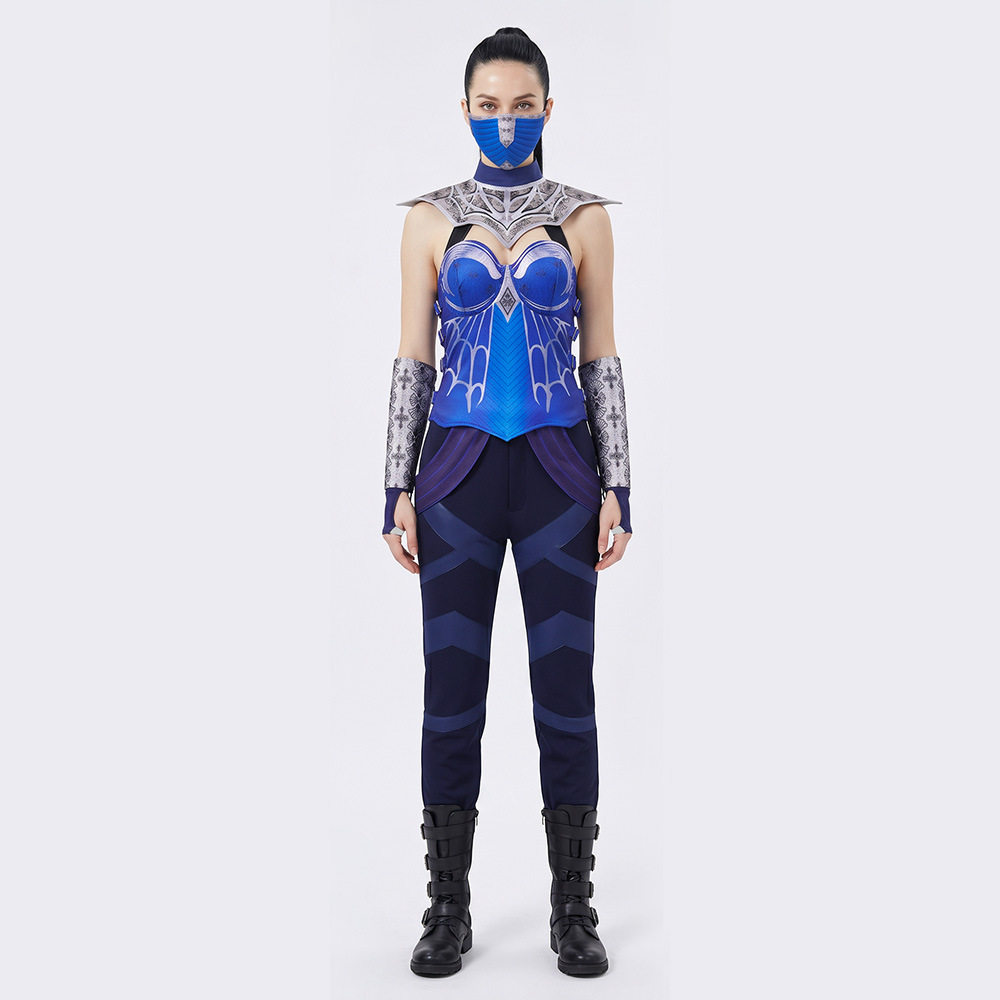 【现货】真人快打吉塔娜cos服战衣套装漫展舞台表演游戏角色服饰