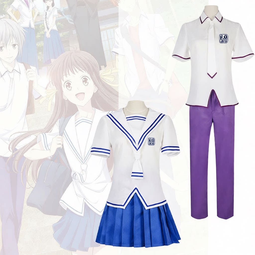 cos水果篮子本田透草摩由希制服cosplay服装水手服夏季制服
