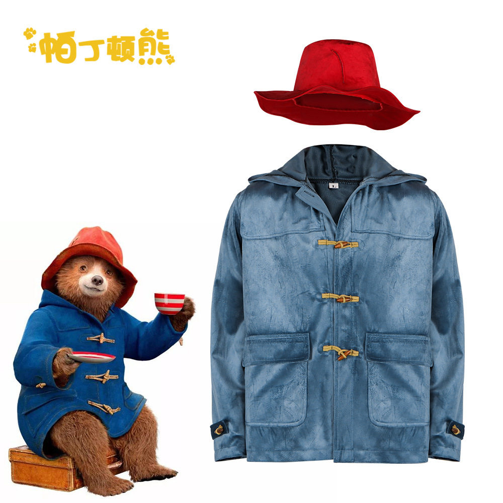 卡通人偶服装帕丁顿熊cos服动漫电影角色同款cosplay万圣节扮演服