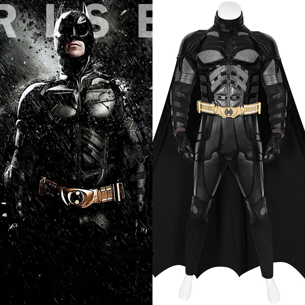 蝙蝠侠:黑暗骑士崛起cos服布鲁斯·韦恩cosplay服万圣节Batman