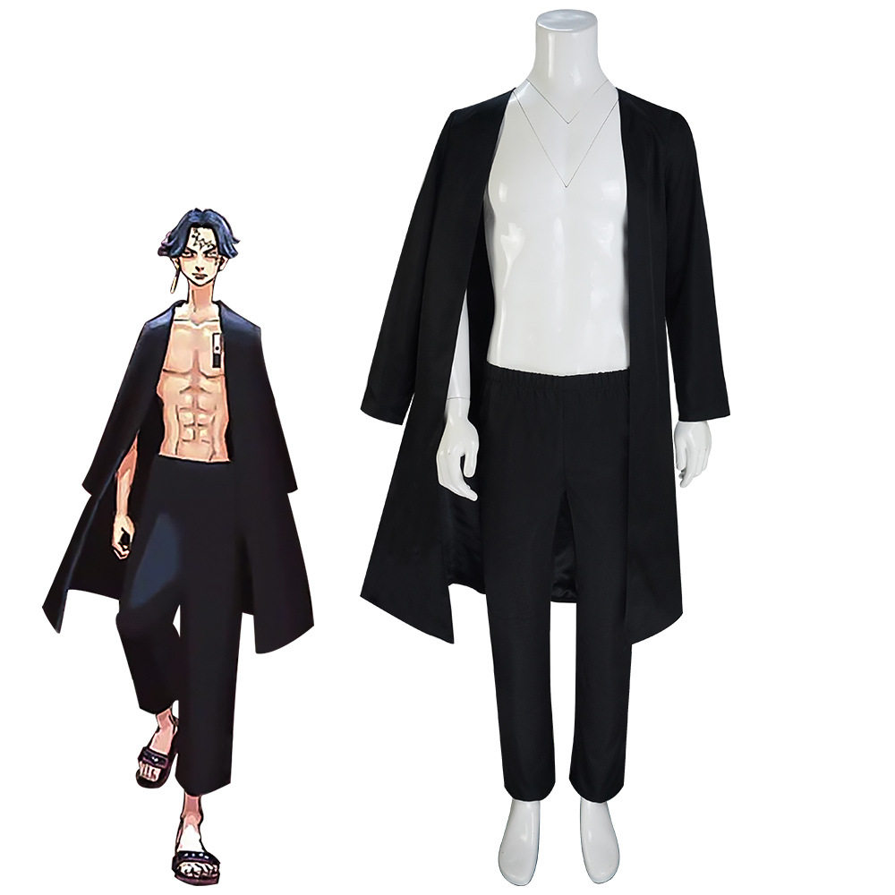 东京卍复仇者鹤碟cos服天竺四大天王鹤碟动漫cosplay服装