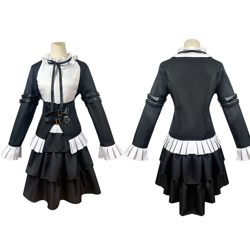 妖精的尾巴cosplay艾露莎女仆装cos服Lolita洛丽塔连衣裙