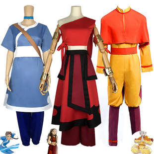 降世神通cos服卡塔拉布米安昂cosplay二次元动漫角色扮演c服全套