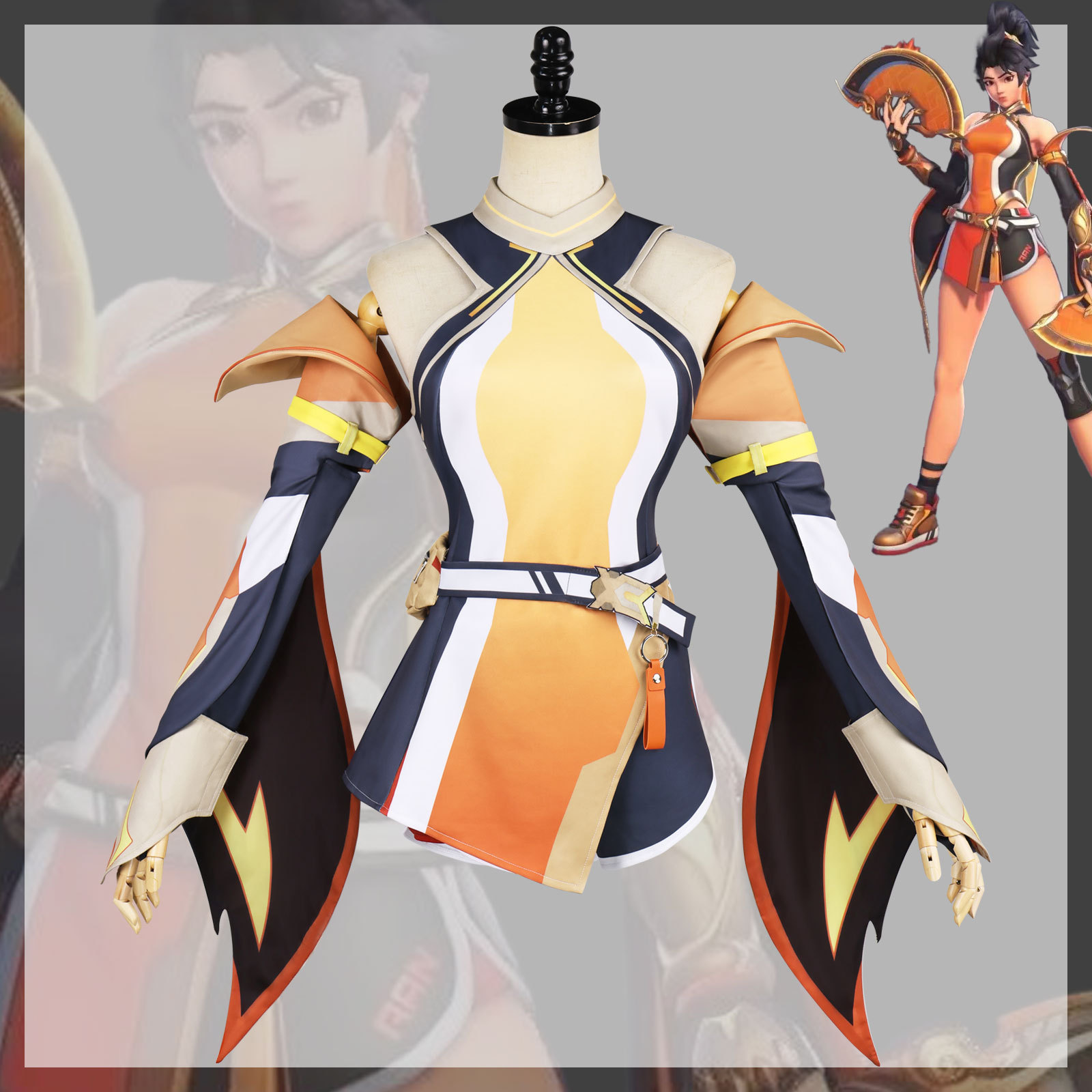 守望先锋2安然cos同款全套动漫游戏漫展演出二次元cosplay套装