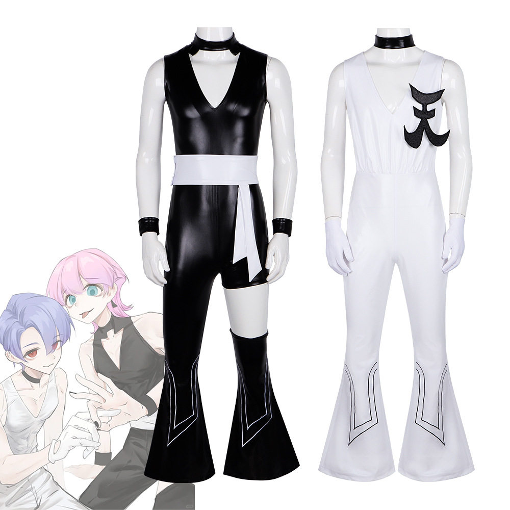 吊带袜天使cos服天使兄弟波利艾斯特白波利乌尔芬黑cosplay扮演服