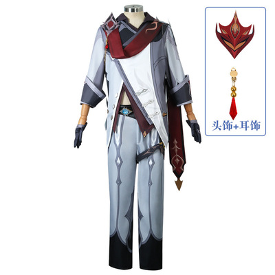 原神cos服愚人众达达利亚cosplay游戏套装公子cospaly男装套装