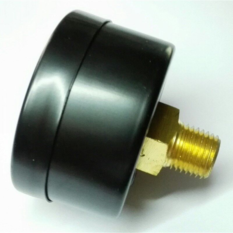 y-50-Z 160psi 11bar npt1/4螺纹 双刻度轴向压力表 Y50 直径50mm